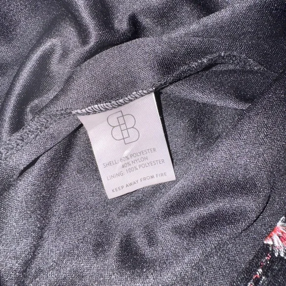 Baltic Born Floral Marsielle Black Dress With Pink, Orange, & Yellow Accents - Picture 7 of 16